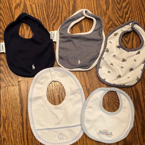 ralph lauren baby bibs